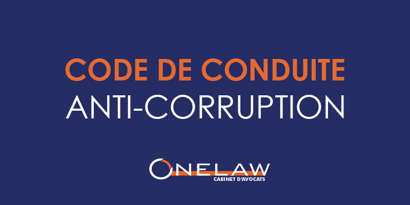  Code de Conduite anti-corruption 
